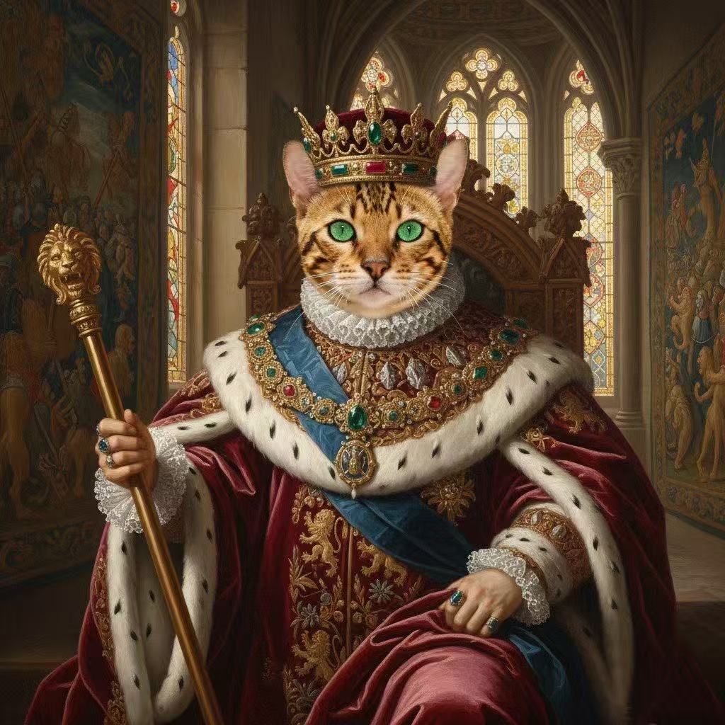 Regal Portraits for Your Feline Majesty