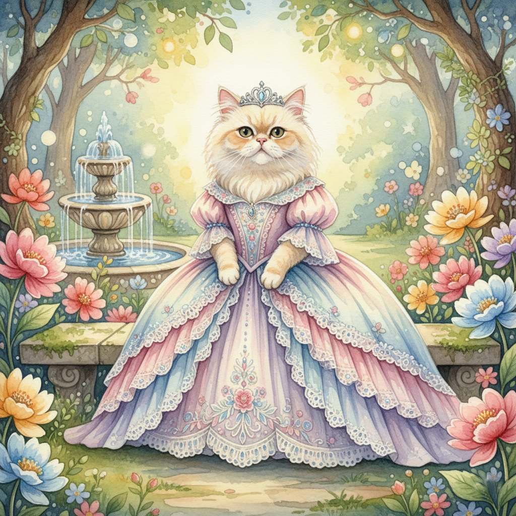 Cat portrait sample 3